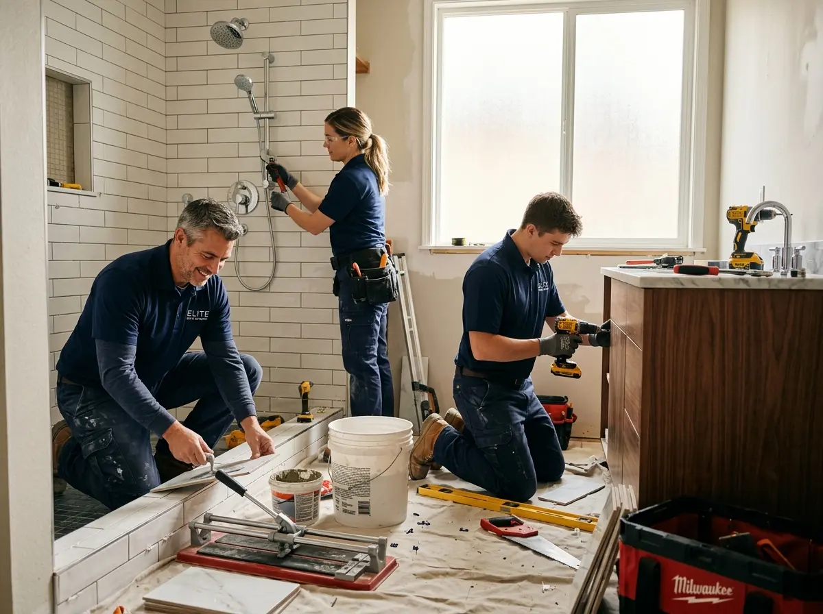 Summit Bath Remodel team